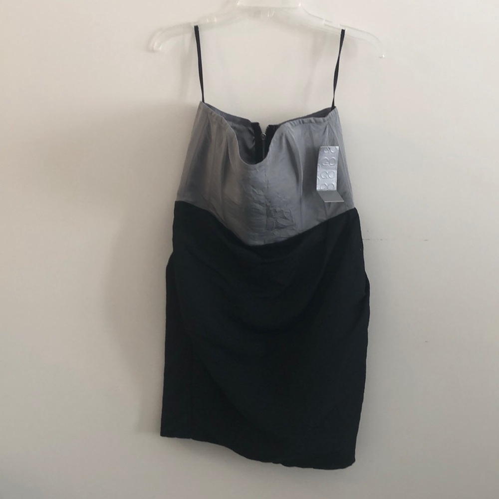 Strapless cocktail dress